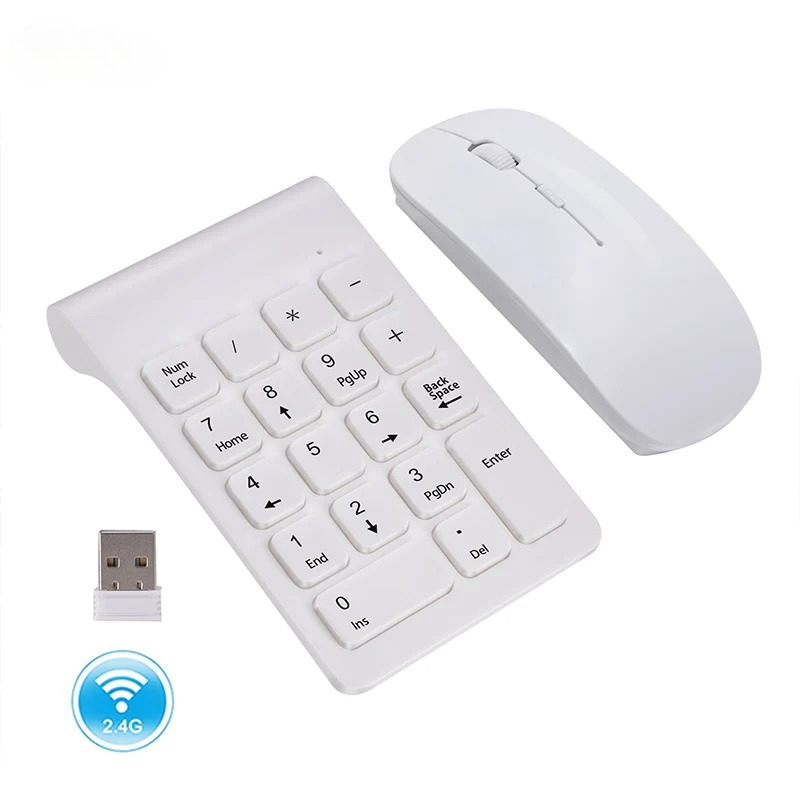 Tablet Accessories Keyboard - 2.4G 무선 18키 미니 숫자 키패드