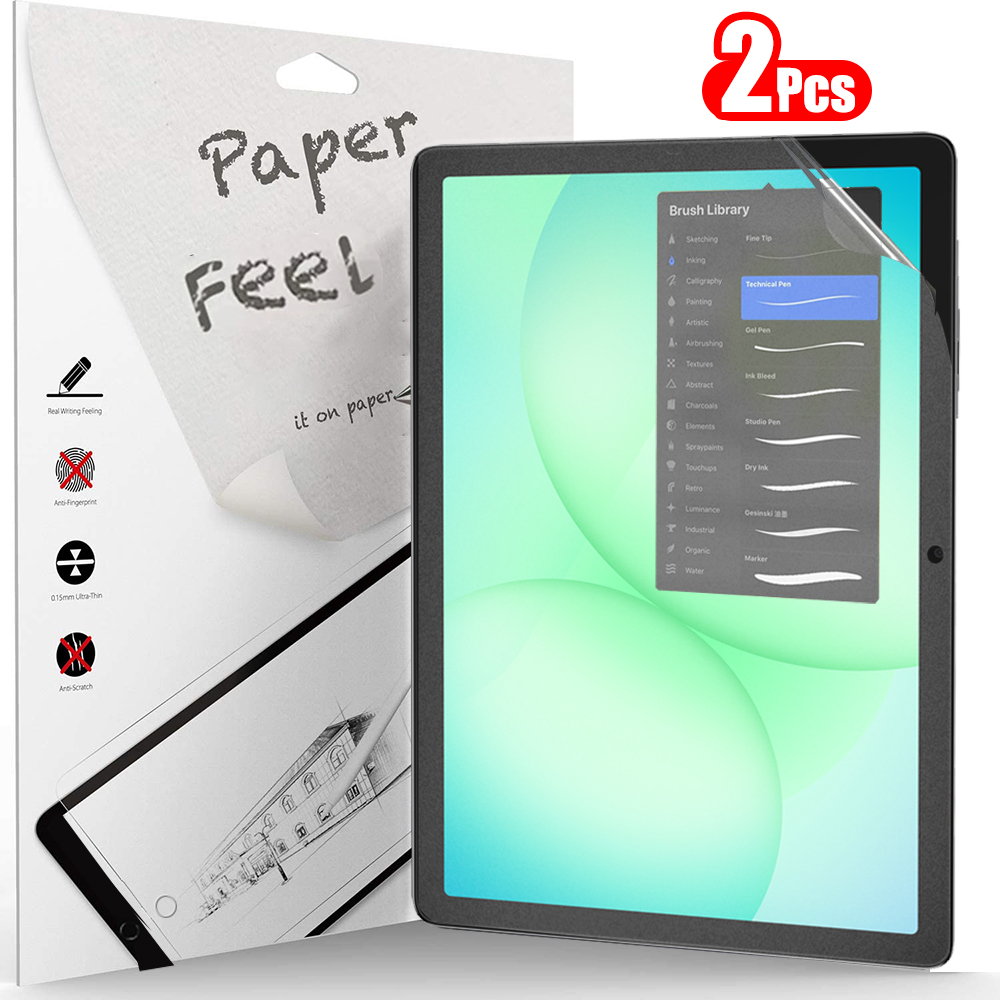 Tablet Accessories For Samsung - 2개입 종이 느낌 스크린 보호필름 삼성