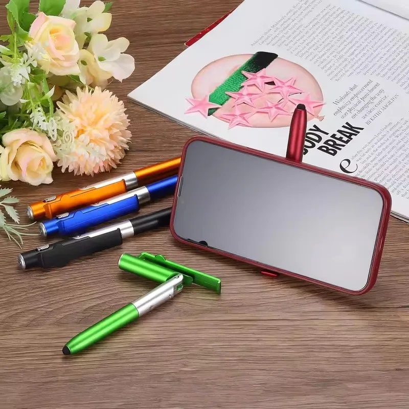 4 in 1 다기능 볼펜 LED 라이트 접이식 휴대폰  - Case With Pencil Holder 리뷰 및 가격