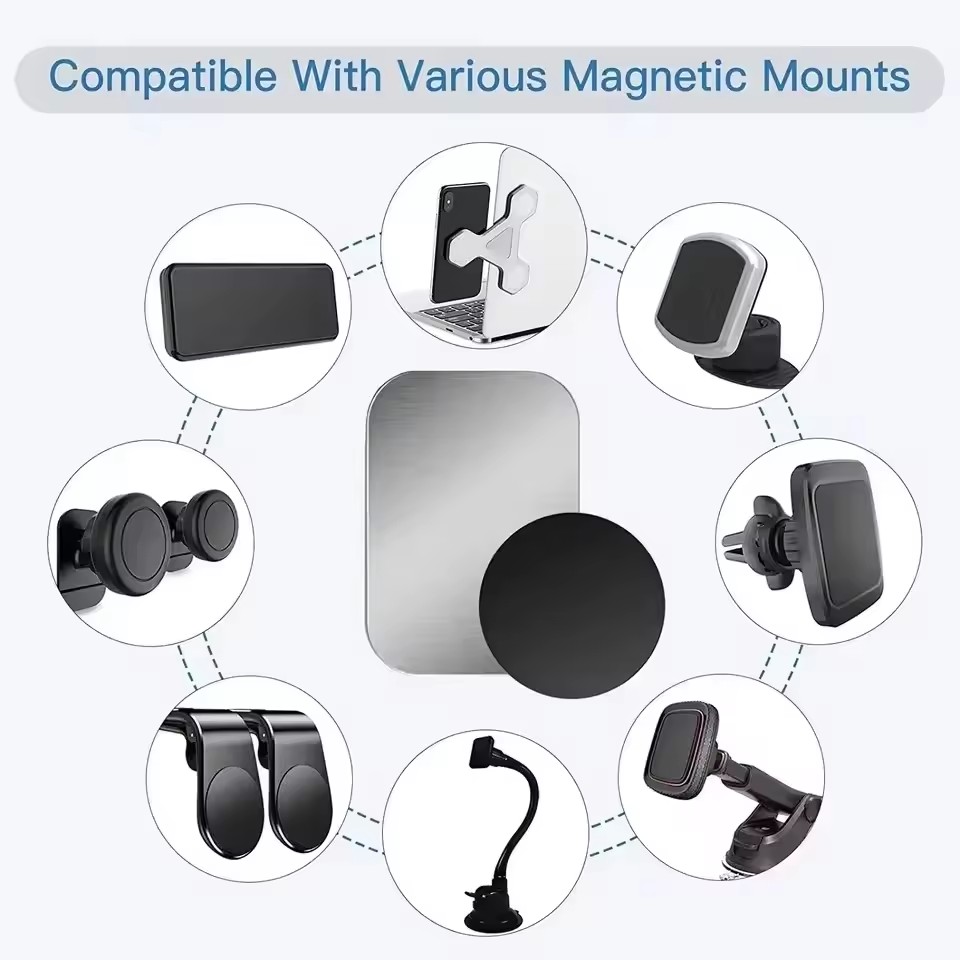 5/10pcs 자기 금속 플레이트 디스크 자동차 전화  - Tablet Holder Accessories 리뷰 및 가격