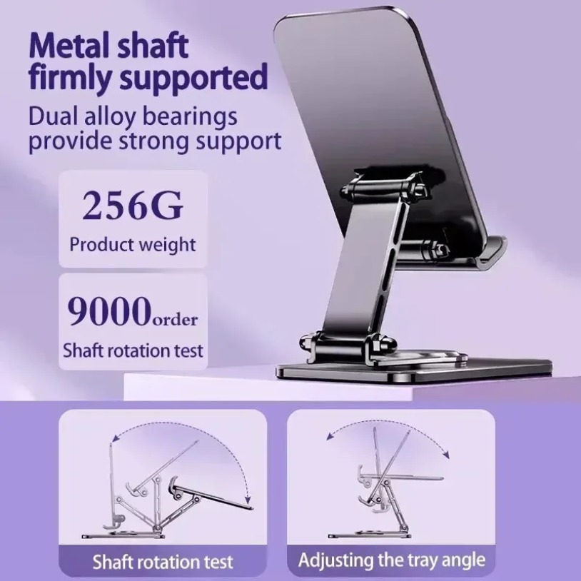 유니버설 메탈 360 °   회전식 휴대폰 태블릿 스탠 - Tablet Holder Accessories 리뷰 및 가격