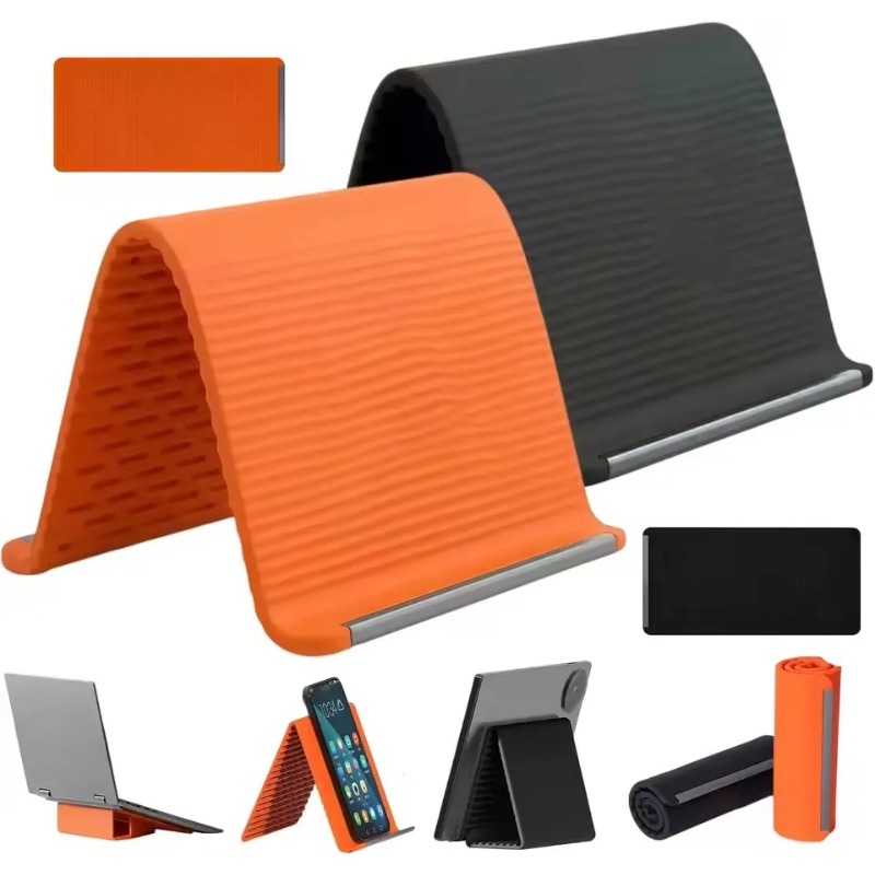 유연하고 접이식인 실리콘 폰 홀더, 휴대용 조절식 다각 - Tablet Holder Accessories 리뷰 및 가격