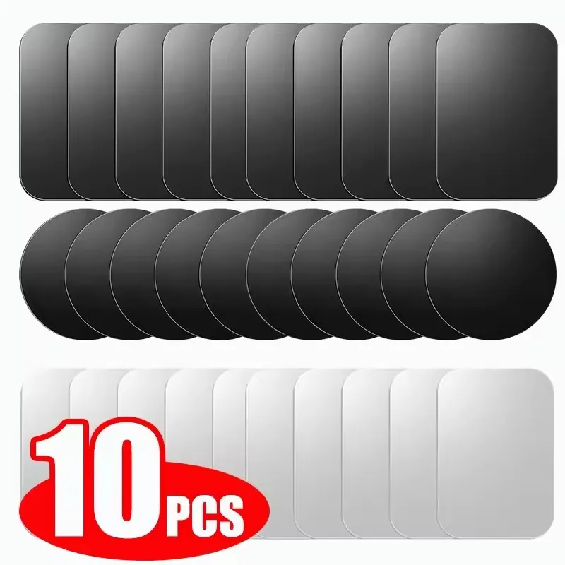 5/10pcs 자기 금속 플레이트 디스크 자동차 전화  - Tablet Car Accessories 리뷰 및 가격