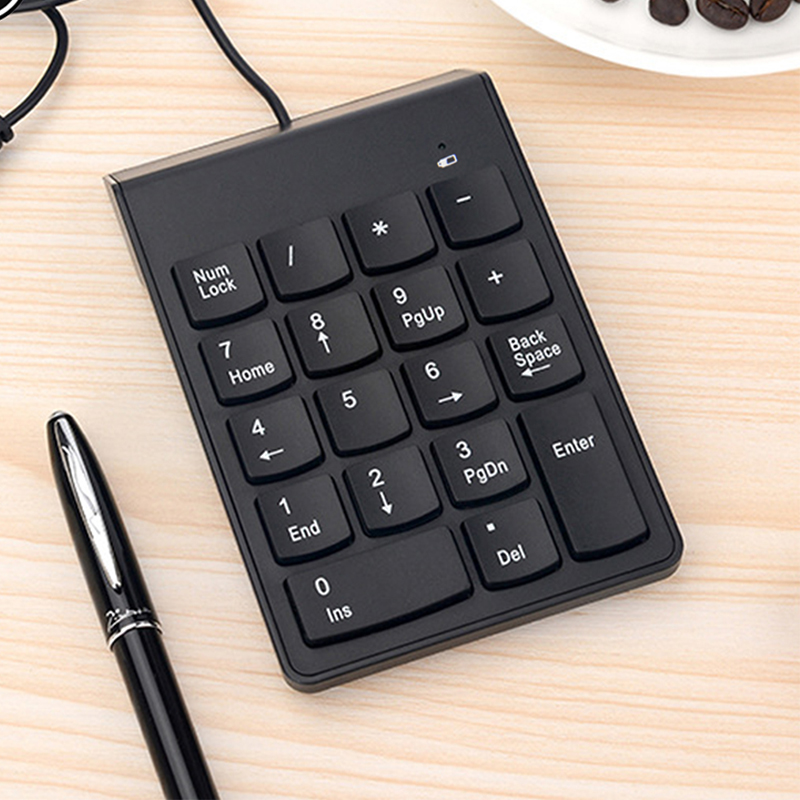 범용 USB 유선 키보드 미니 18 키 노트북 데스크탑 - Tablet Accessories Keyboard 리뷰 및 가격