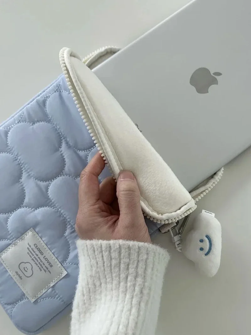귀여운 구름 무늬 노트북 슬리브 13.3 14 15 1 - Xiaomi Tablet Accessories 리뷰 및 가격