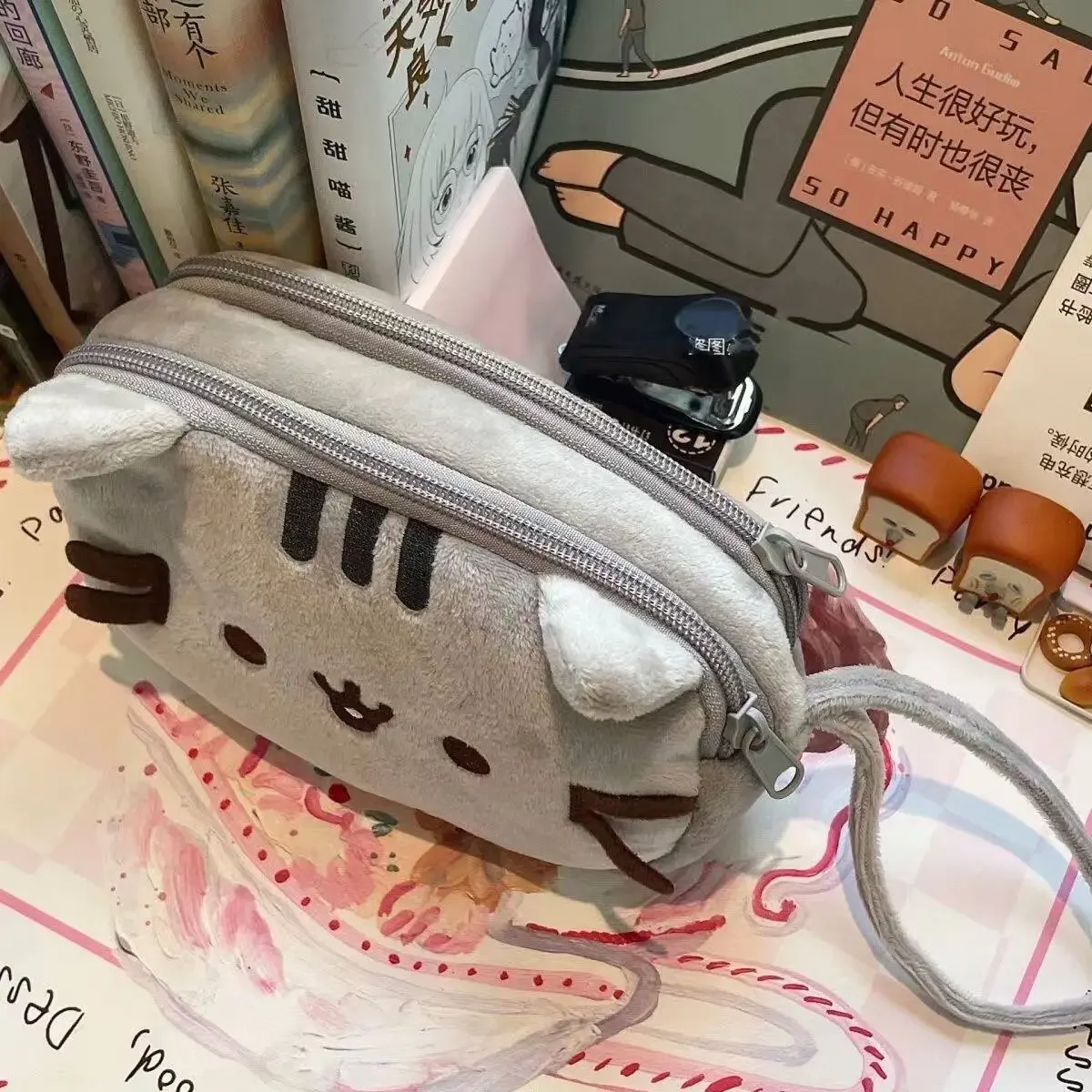 귀여운 푸쉰 뚱뚱이 고양이 캐릭터 필통 대용량 학생용  - Case With Pencil Holder 리뷰 및 가격