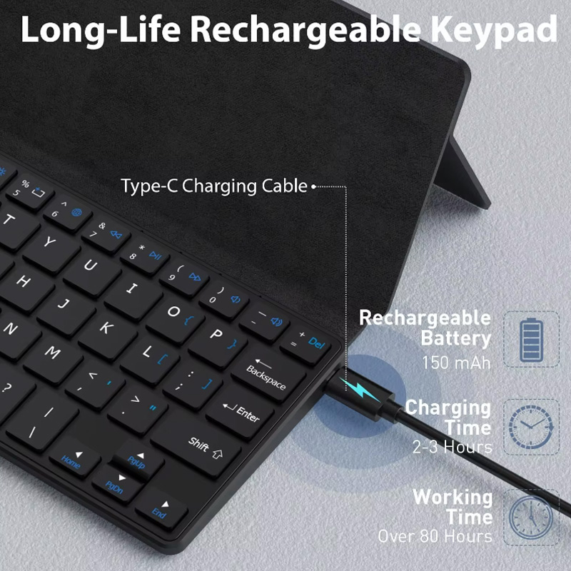 미니 접이식 블루투스 키보드 휴대용 무선 키보드 초슬림 - Tablet Accessories Keyboard 리뷰 및 가격