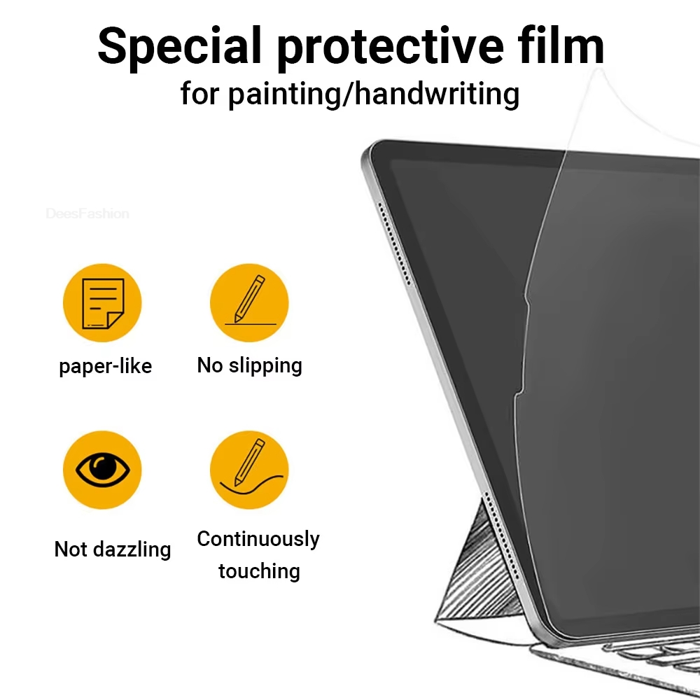 3개입 종이 질감 스크린 보호필름 삼성 탭 A9 플러스 - Tablet Accessories For Samsung 리뷰 및 가격