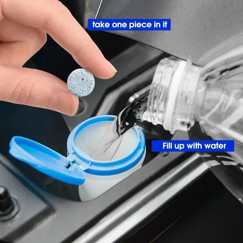 1-30pcs 슈퍼 농축 유리 워터 와이퍼 미세 발포성 - Tablet Car Accessories 리뷰 및 가격