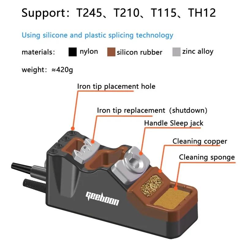 GEEBOON SDC02 연장형 납땜 인두 스탠드 T2 - Case With Pencil Holder 리뷰 및 가격