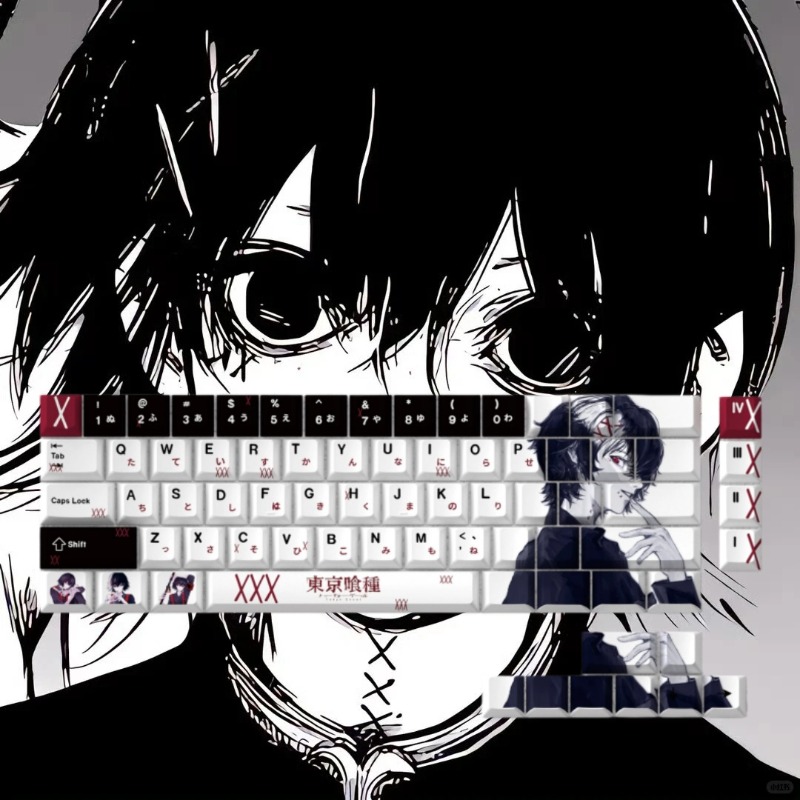 Tokyo Ghoul Kinki Ken Anime Ke - Tablet Accessories Keyboard 리뷰 및 가격