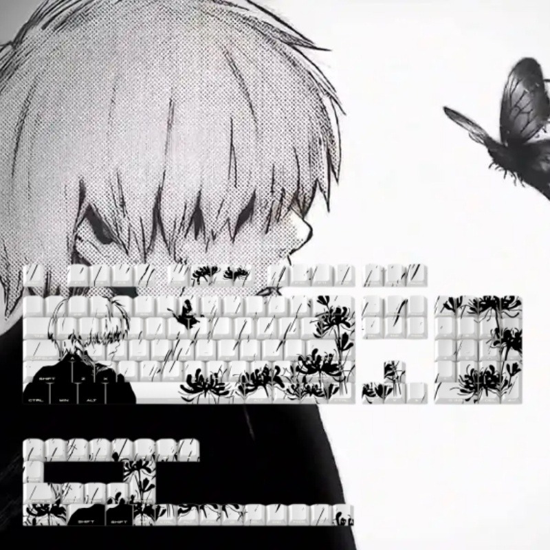 Tokyo Ghoul Kinki Ken Anime Ke - Tablet Accessories Keyboard 리뷰 및 가격