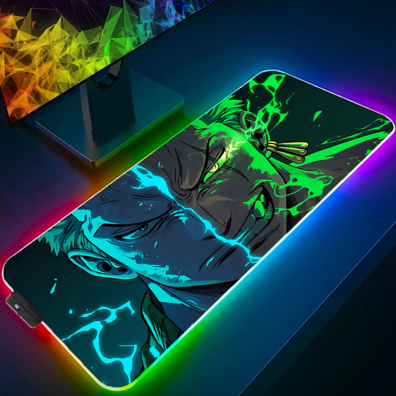 원피스 조로 마우스 패드 RGB 게임 액세서리 Gabi - Tablet Accessories Keyboard 리뷰 및 가격