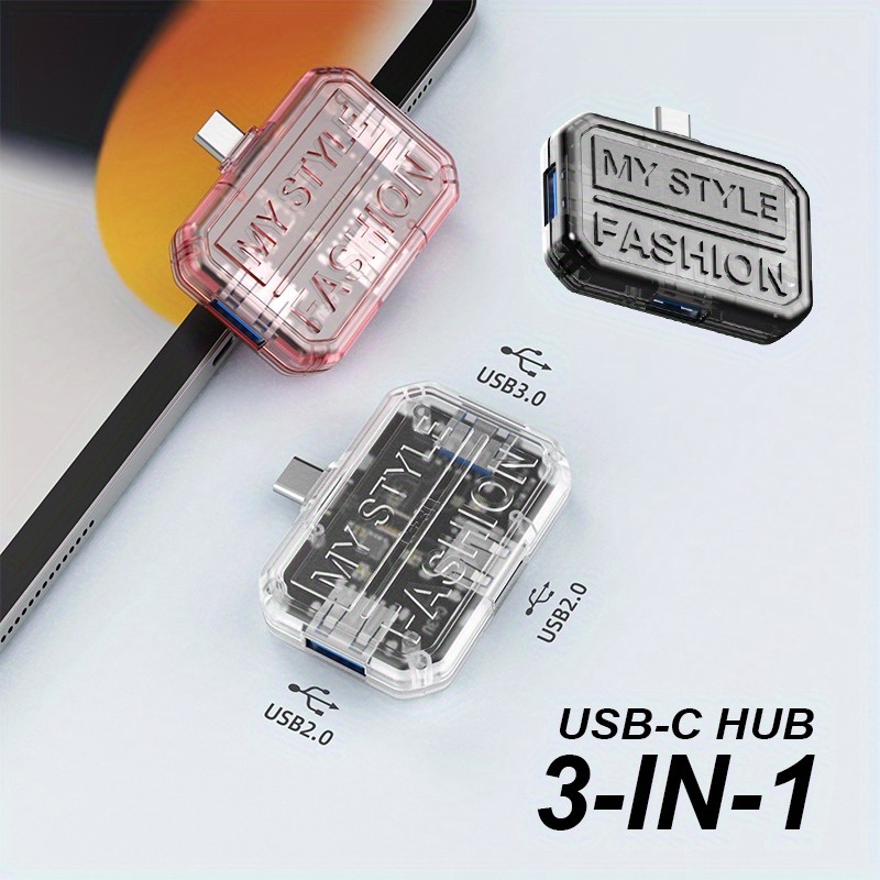 USB C 허브 컴팩트 디자인 타입 C 모바일 폰용 U - Usb Hub Type C 리뷰 및 가격