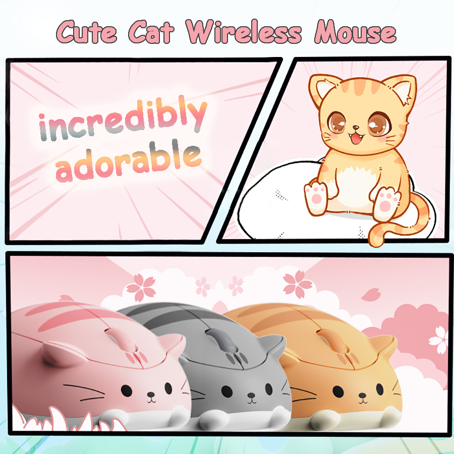 귀여운 고양이 2.4G 무선 마우스 크리 에이 티브 새 - Kids Tablet With Accessories 리뷰 및 가격