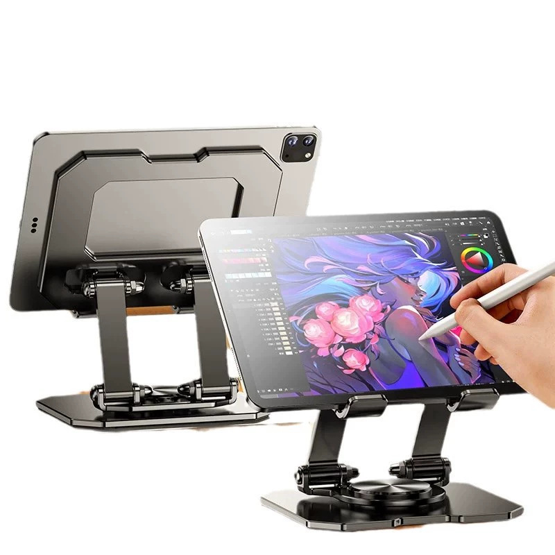 360 °   회전식 태블릿 스탠드, 조절 가능한 접이 - Huawei Tablet Accessories 리뷰 및 가격