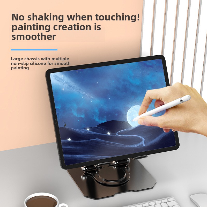 360 °   회전식 태블릿 스탠드, 조절 가능한 접이 - Huawei Tablet Accessories 리뷰 및 가격