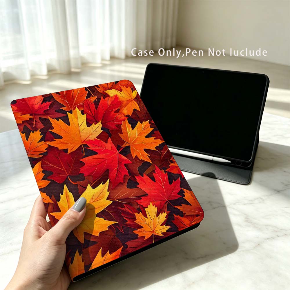 가을 단풍잎 패턴 패션 샤오미 포코 레드미 패드 8 2 - Redmi Tablet Accessories 리뷰 및 가격