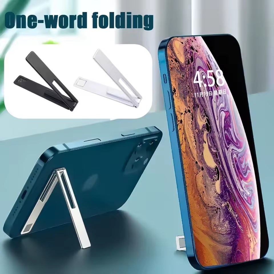보이지 않는 초박형 자석 휴대폰 거치대 금속 합금 접이 - Tablet Holder Accessories 리뷰 및 가격