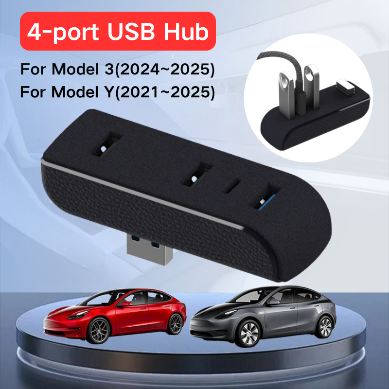 테슬라 모델 3 2024-2025 Y 2021-2025 - Usb Hub Type C 리뷰 및 가격