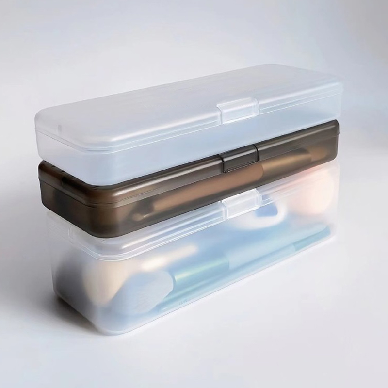 2가지 크기 화장품 보관함 투명 플라스틱 펜 홀더 메이 - Case With Pencil Holder 리뷰 및 가격