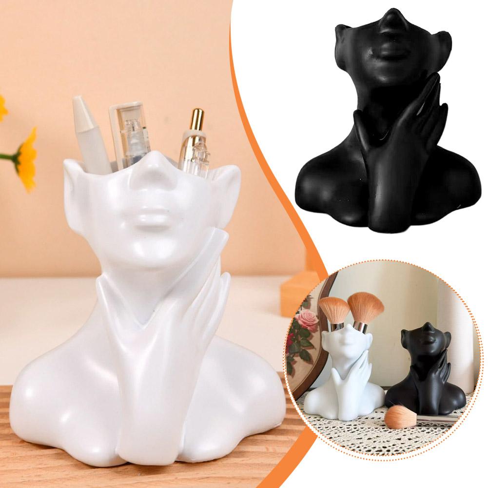 여성 바스트 피규어 화병 메이크업 브러쉬 펜 홀더 새로 - Case With Pencil Holder 리뷰 및 가격